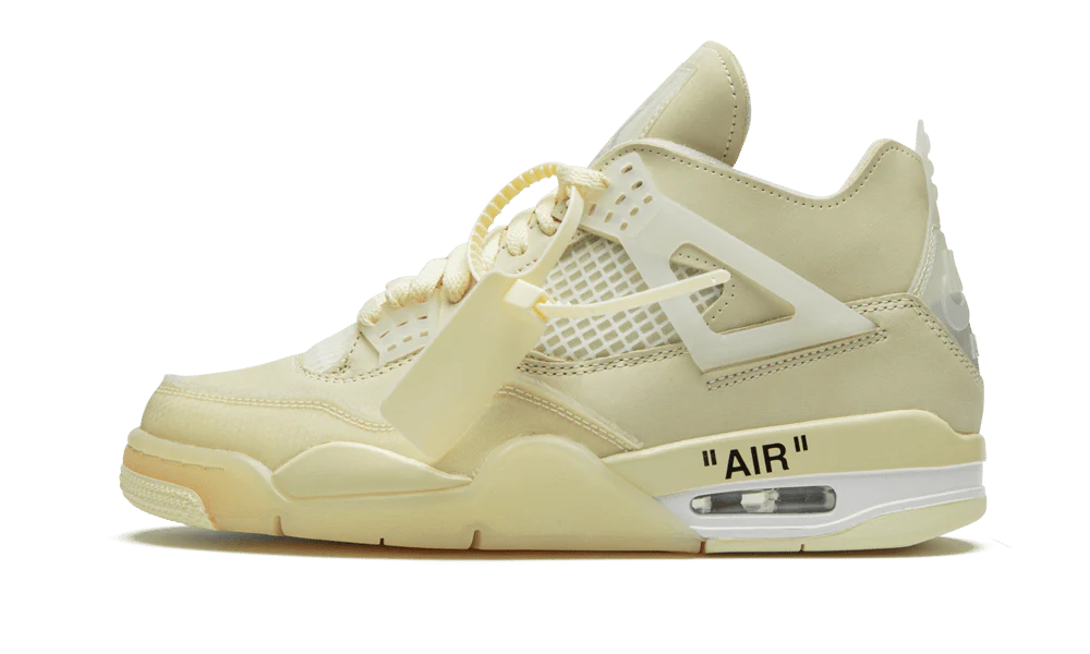 Nike Air Jordan 4 Off White Sail Kicks Coffee