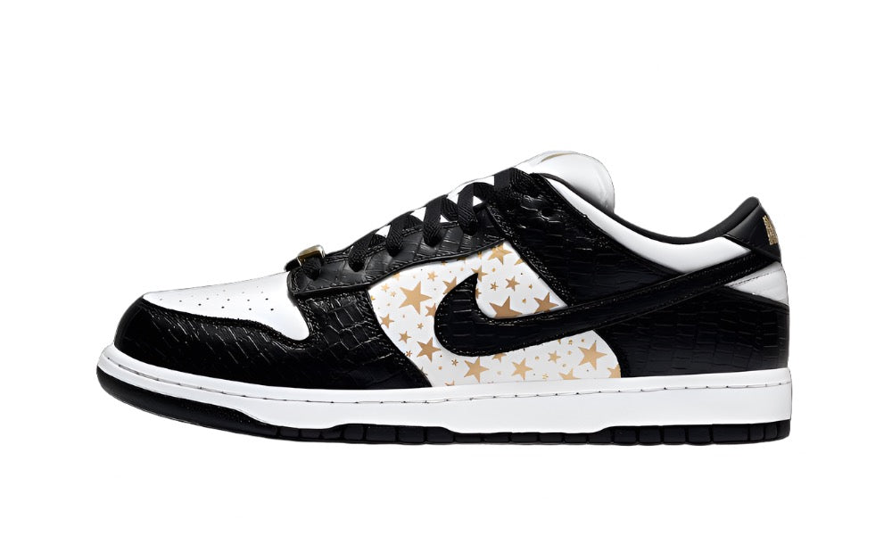 Nike Dunk Low SB Supreme Black Kicks Coffee