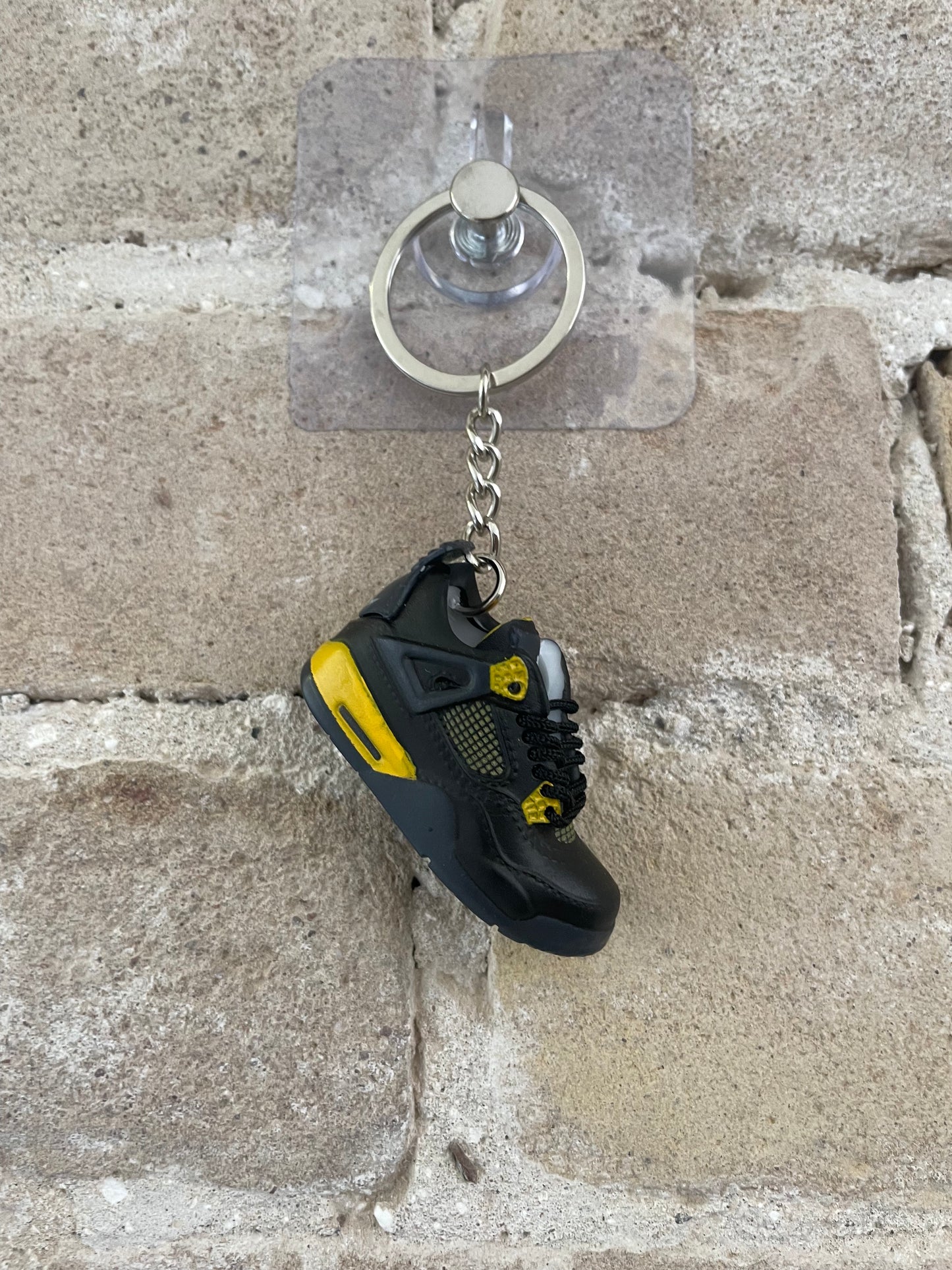 Keychain Jordan 4 Yellow Thunder