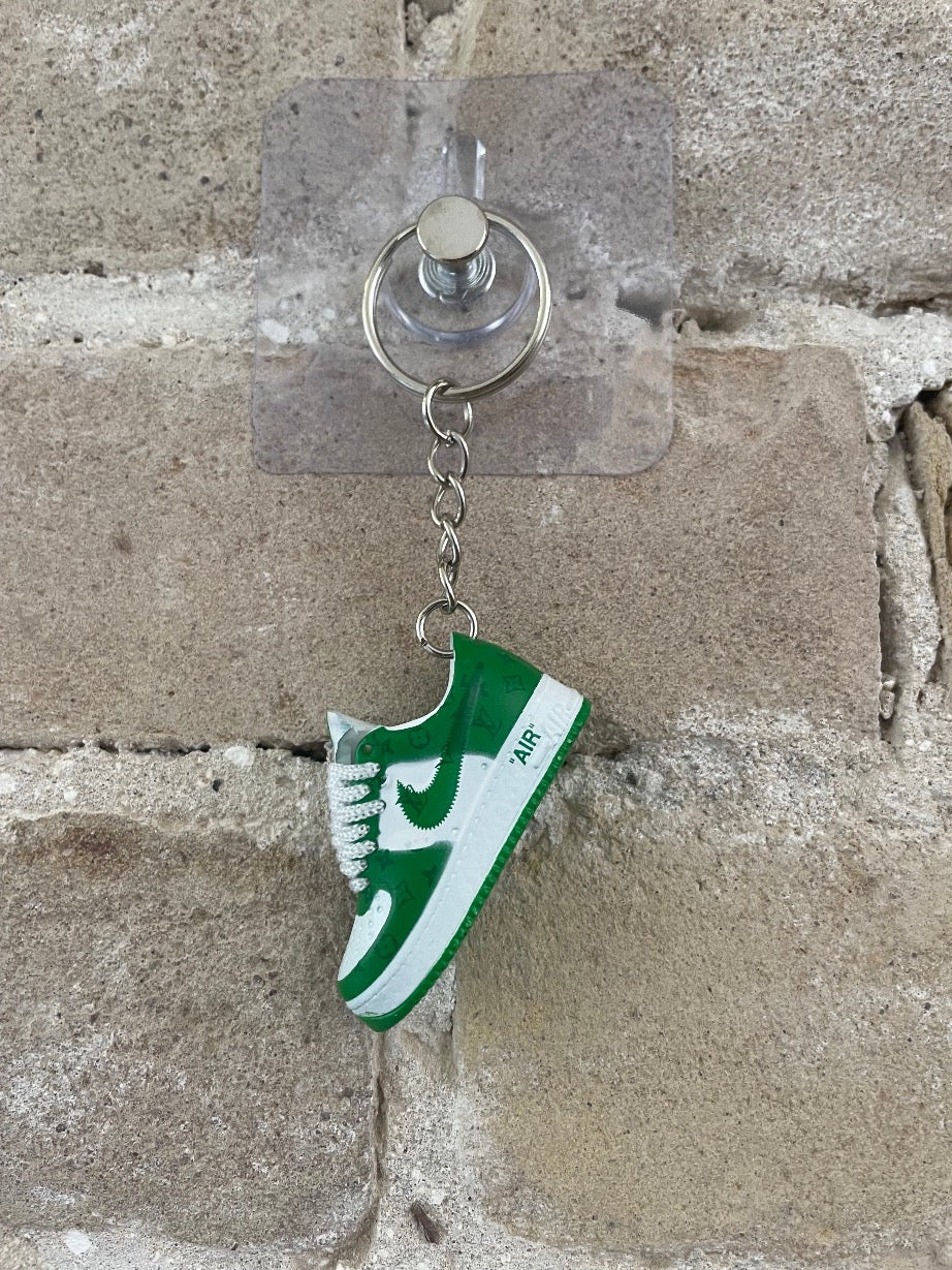 Keychain Air Force 1 Louis Vuitton Green