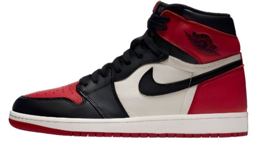 Nike Air Jordan 1 Mid White Black Red