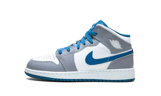 Nike Air Jordan 1 Mid True Blue Cement