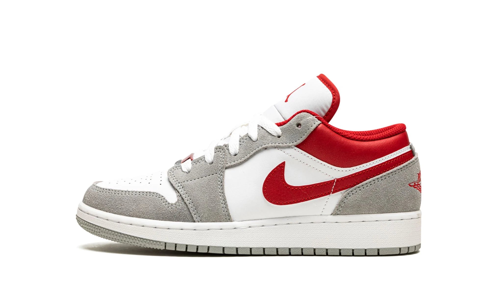 Nike Air Jordan 1 Low SE Light Smoke Grey Gym Red – Kicks u0026 Coffee